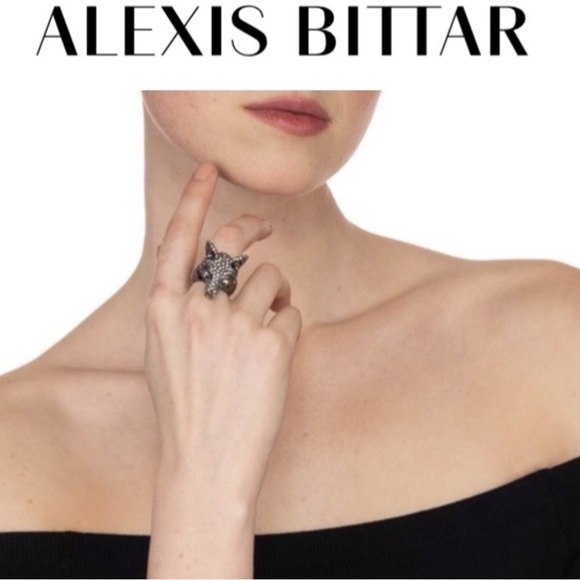 Alexis Bittar Woodland Fantasy Pavé Fox Ring - Picture 6 of 17